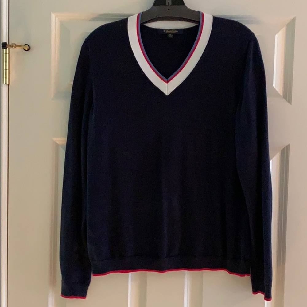 Brooks Brothers 100% V neck Sweater